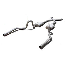 PYPES PERFORMANCE EXHAUST SGA13S 64-72 A-Body 3in Exhaust System w/X-Pipe