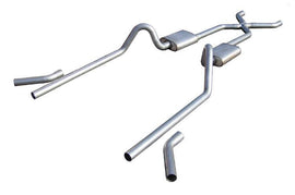 PYPES PERFORMANCE EXHAUST SGC10T 55-57 Chevy Crossmember Back Exhaust