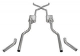 PYPES PERFORMANCE EXHAUST SGC43 55-57 Chevy 3in Exhaust w/H-Pipe