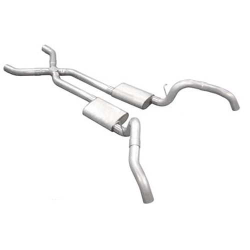 PYPES PERFORMANCE EXHAUST SGF63S 67-69 Camaro V8 3in Exhaust System w/X-Pipe