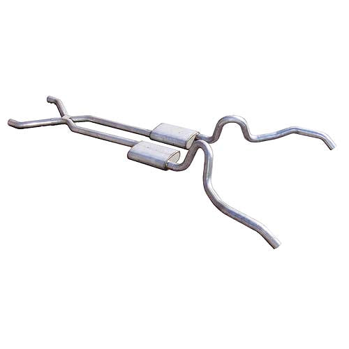 PYPES PERFORMANCE EXHAUST SGN10S 62-67 Nova 2.5in Exhaust System w/X-Pipe