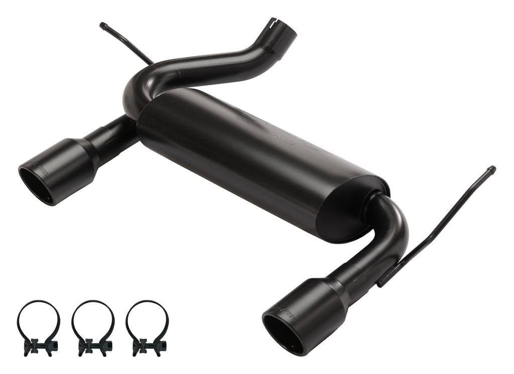 PYPES PERFORMANCE EXHAUST SJJ20SB 07-18 Jeep JK Axle Back Exhaust