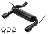 PYPES PERFORMANCE EXHAUST SJJ20SB 07-18 Jeep JK Axle Back Exhaust