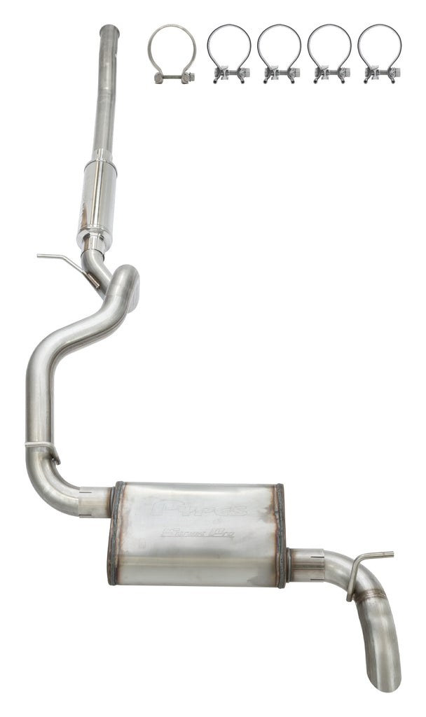 PYPES PERFORMANCE EXHAUST SJJ25SQ 18-24 Jeep JL Cat Back Exhaust
