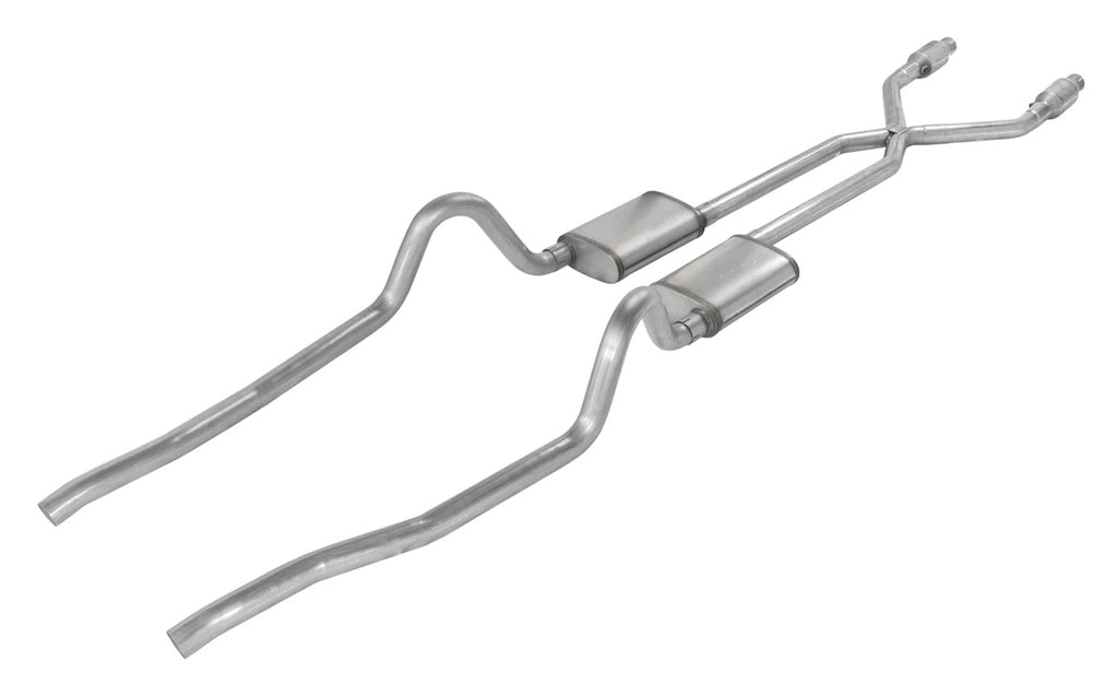 PYPES PERFORMANCE EXHAUST SMA910SE 75-76 Mopar A-Body 2.5in Crossmember Back Exhaust