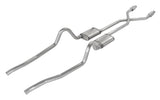PYPES PERFORMANCE EXHAUST SMA910SE 75-76 Mopar A-Body 2.5in Crossmember Back Exhaust