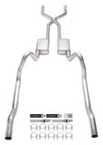 PYPES PERFORMANCE EXHAUST SMB13S 66-74 Mopar B-Body Crossmember Back Exhaust