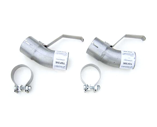 PYPES PERFORMANCE EXHAUST TGF20E Tailpipe Splitter Adaptr 2.5in Pair