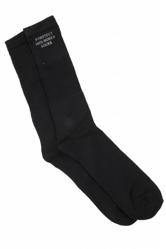 PYROTECT IS110420 Socks Black Nomex X-Large Sport SFI-1