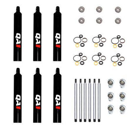 QA1 7Q6-DRY-6PK Shock Small Body Steel Dry Kit 6 PACK