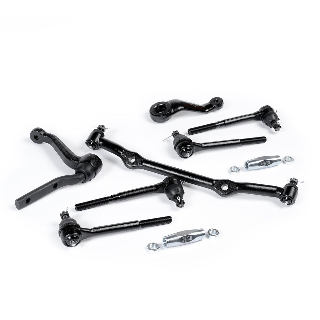 QA1 9065-113 QA1 Steering Rebuild Kit 82-95 S10 2WD - Complete Center Link, Idler Arm, Pitman Arm & Tie Rod Ends Set