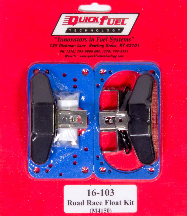 QUICK FUEL TECHNOLOGY 16-103 4 bbl. Road Race Float K it