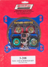 Load image into Gallery viewer, QUICK FUEL TECHNOLOGY 3-208 E85 Carb Rebuild Kit 650/750/850/950FCM