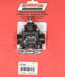 QUICK FUEL TECHNOLOGY 30-805 Pressure Regulator Black Use wMethanol