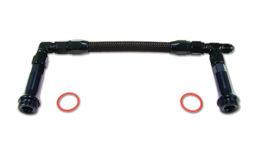 QUICK FUEL TECHNOLOGY 34-4150-6 Dual Feed Fuel Line Kit - 4150 -6an