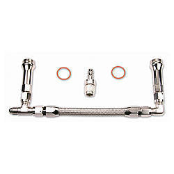 QUICK FUEL TECHNOLOGY 34-6000SS S/S Dual Feed Fuel Line - For SS Series Carbs