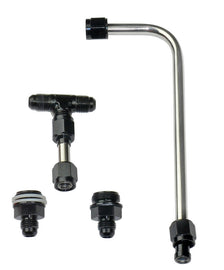 QUICK FUEL TECHNOLOGY 34-600BK Carb Fuel Line 6AN Black