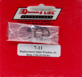 QUICK FUEL TECHNOLOGY 7-11 Replacement Sight Window O-Ring Clip (Q-Style)