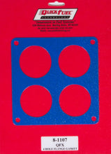 Load image into Gallery viewer, QUICK FUEL TECHNOLOGY 8-1107 4-Hole Flange Gasket - Non-Stick 2.250 Bore