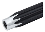 QUICKCAR RACING PRODUCTS 38-175 3/8 Aluminum Scalloped Tube - 17.5in.