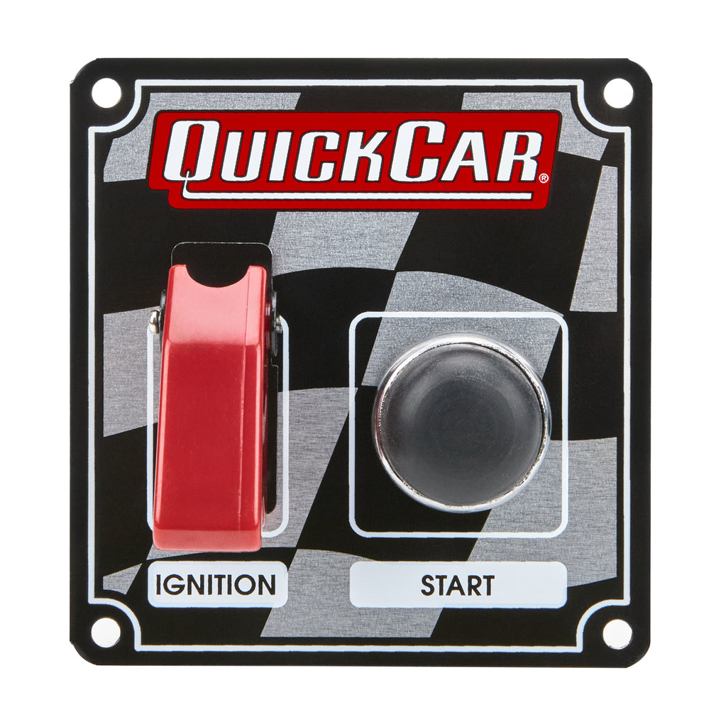 QUICKCAR RACING PRODUCTS 50-103 Ignition Panel w/Flip Switch