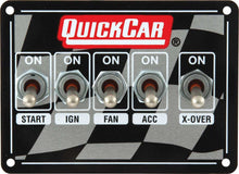 Load image into Gallery viewer, QUICKCAR RACING PRODUCTS 50-1711 Ignition Panel Dual Box