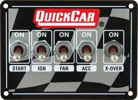 QUICKCAR RACING PRODUCTS 50-1711 Ignition Panel Dual Box