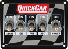 Load image into Gallery viewer, QUICKCAR RACING PRODUCTS 50-1713 Ign panel Dirt Dual with 3 Wheel Brake