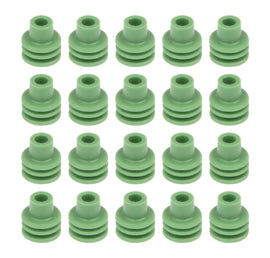 QUICKCAR RACING PRODUCTS 50-302-20 Green Weatherpack Seals 20 pack