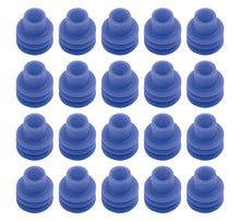 Load image into Gallery viewer, QUICKCAR RACING PRODUCTS 50-303-20 Blue Weatherpack Seals 20 pack