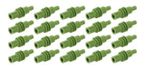 QUICKCAR RACING PRODUCTS 50-305-20 Green Cavity Plug Weatherpack 20 pack