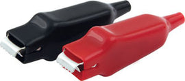 QUICKCAR RACING PRODUCTS 50-435 Alligator Clamps Red & Black (Pair)