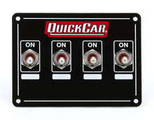 Load image into Gallery viewer, QUICKCAR RACING PRODUCTS 50-719 Accessory Panel 4 Switch Weatherproof