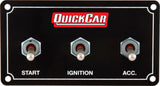 QUICKCAR RACING PRODUCTS 50-731 Extreme Ing Panel for Single Harness
