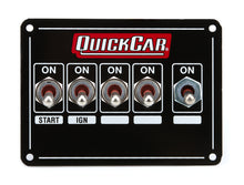Load image into Gallery viewer, QUICKCAR RACING PRODUCTS 50-7713 Ignition Panel - Dual Ing. w/X-Over &amp; 3 Whl Bk