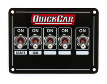 Load image into Gallery viewer, QUICKCAR RACING PRODUCTS 50-7731 Ignition Panel - Single Ing. w/Acc Switches