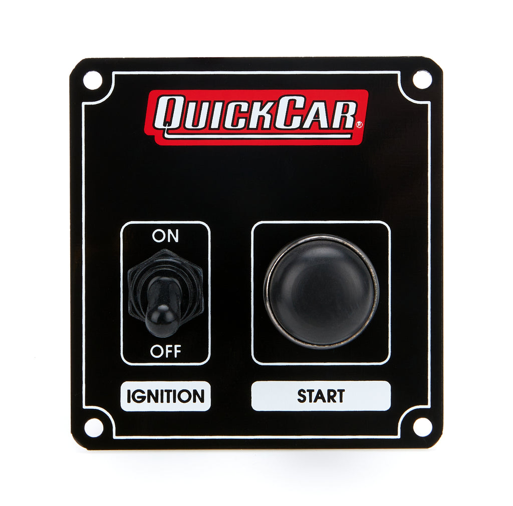 QUICKCAR RACING PRODUCTS 50-802 Ignition Panel Black