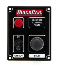 Load image into Gallery viewer, QUICKCAR RACING PRODUCTS 50-852 Ignition Panel Black w/ Lights