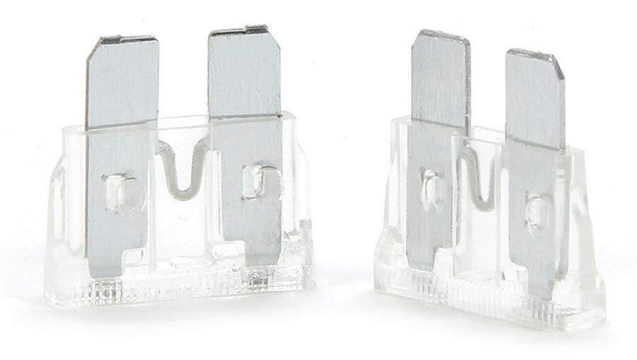 QUICKCAR RACING PRODUCTS 50-925 25 Amp ATC Fuse Clear 5pk