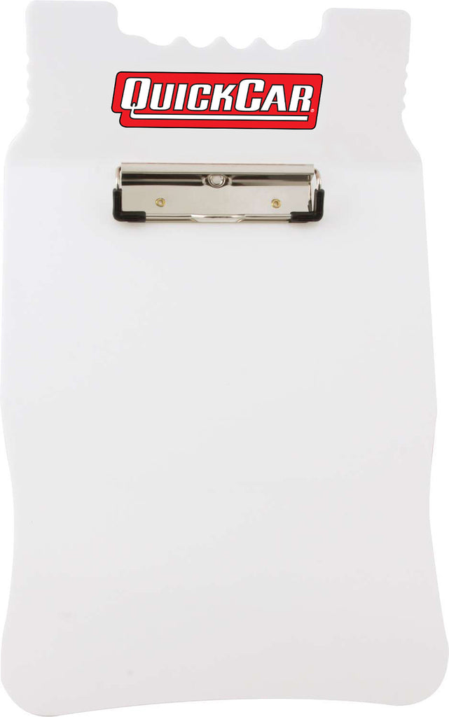 QUICKCAR RACING PRODUCTS 51-046 Acrylic Clipboard White