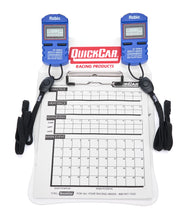 Load image into Gallery viewer, QUICKCAR RACING PRODUCTS 51-054 Clipboard Timing System White