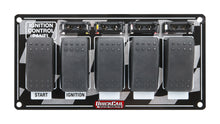 Load image into Gallery viewer, QUICKCAR RACING PRODUCTS 52-163 Ignition Panel w/ Rocker Switches &amp; Fuses