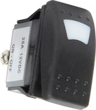 QUICKCAR RACING PRODUCTS 52-604 Rocker Switch Lighted On /Off Amber
