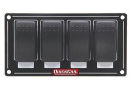QUICKCAR RACING PRODUCTS 52-716 Accessory Panel 4 Switch Rocker