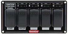 Load image into Gallery viewer, QUICKCAR RACING PRODUCTS 52-863 Ignition Panel w/ Rocker Switches &amp; Fuses