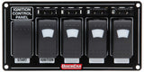 QUICKCAR RACING PRODUCTS 52-864 Ignition Panel w/ Rocker Switches Fuses & Lights