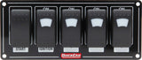 QUICKCAR RACING PRODUCTS 52-866 Ignition Panel w/ Rocker Switches & Lights