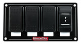 QUICKCAR RACING PRODUCTS 52-870 Switch Panel Rocker Winch w/ 3 Assessory