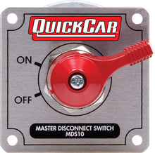 Load image into Gallery viewer, QUICKCAR RACING PRODUCTS 55-023 Master Disconnect High Amp 4 Post Silver Plate