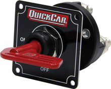 Load image into Gallery viewer, QUICKCAR RACING PRODUCTS 55-030 Master Disconnect Black w/Removable Red Key